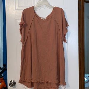 long fringed shirt